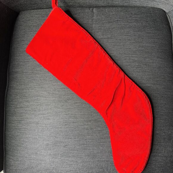 Vintage 1991 Imperial Elegance Needlepoint Christmas Stocking Santa Cotton Wool - Picture 2 of 7